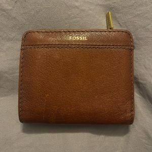 Fossil Brown Leather Women’s Bifold Wallet